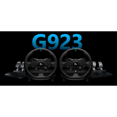 Кермо Logitech G923 for PS4 and PC Black (941-000149)