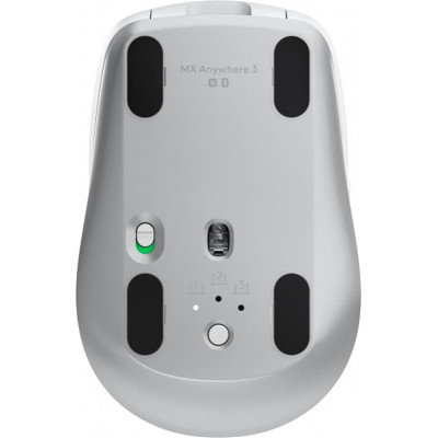 Миша Bluetooth Logitech MX Anywhere 3 for Mac Pale Grey лазерна (910-005991)