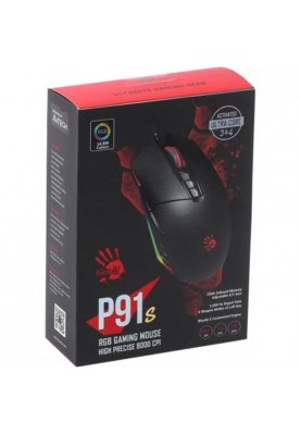 Мишка A4Tech Bloody P91s RGB Black USB