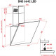 Витяжка Perfelli DNS 6642 BL LED