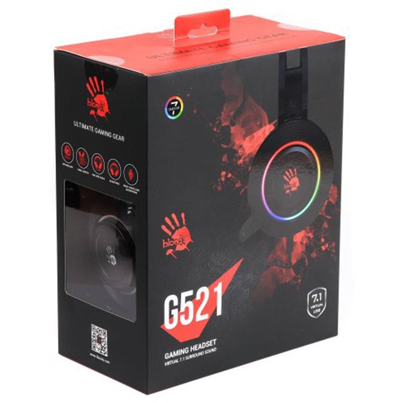 Гарнітура A4Tech Bloody G521 Black