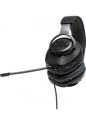 Гарнiтура JBL Quantum 100 Black (JBLQUANTUM100BLK)