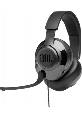 Гарнiтура JBL Quantum 200 Black (JBLQUANTUM200BLK)