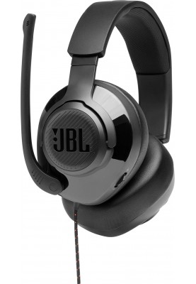 Гарнiтура JBL Quantum 200 Black (JBLQUANTUM200BLK)