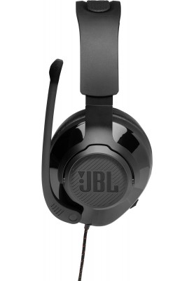 Гарнiтура JBL Quantum 200 Black (JBLQUANTUM200BLK)