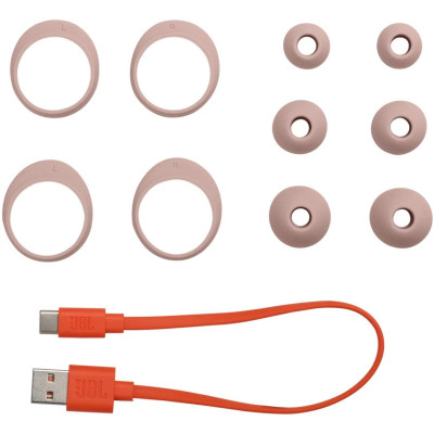Bluetooth-гарнітура JBL Live Free NC+ TWS Rose (JBLLIVEFRNCPTWSR)