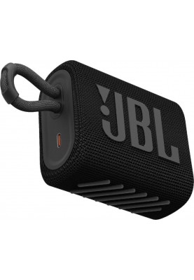 Акустична система JBL GO 3 Black (JBLGO3BLK)