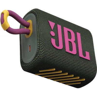 Акустична система JBL GO 3 Green (JBLGO3GRN)