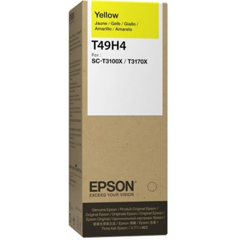 Контейнер з чорнилом EPSON SC-T3100x (T49H4) (C13T49H400) Yellow