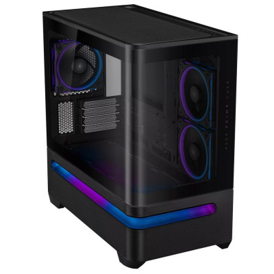 Корпус Asus Prime AP202 ARGB Tempered Glass Black без БЖ (90DC00P0-B19000) Корпус Asus Prime AP202 ARGB Tempered Glass Black без БЖ (90DC00P0-B19000)