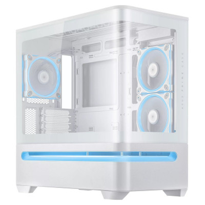 Корпус Asus Prime AP202 ARGB Tempered Glass White без БЖ (90DC00P3-B19000) Корпус Asus Prime AP202 ARGB Tempered Glass White без БЖ (90DC00P3-B19000)