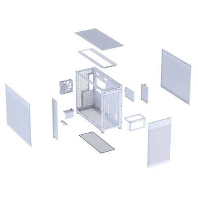 Корпус Asus Prime AP303 Mesh White (90DC00V3-B39000) Корпус Asus Prime AP303 Mesh White (90DC00V3-B39000)
