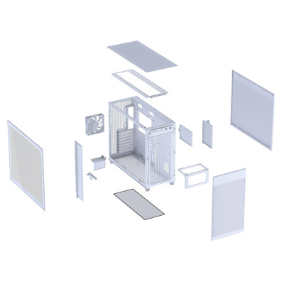 Корпус Asus Prime AP303 TG White (90DC00V3-B39010) Корпус Asus Prime AP303 TG White (90DC00V3-B39010)