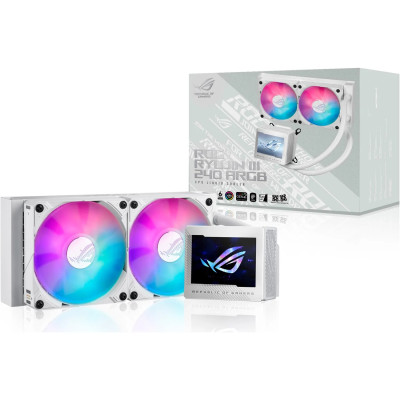 Система водяного охолодження Asus ROG Ryujin III 240 ARGB White Edition (90RC00K2-M0UAY0) Система водяного охолодження Asus ROG Ryujin III 240 ARGB White Edition (90RC00K2-M0UAY0)