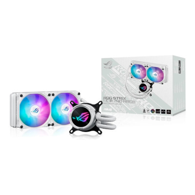 Система водяного охолодження Asus ROG Strix LC III 240 ARGB WHT (90RC00S2-M0UAY0) Система водяного охолодження Asus ROG Strix LC III 240 ARGB WHT (90RC00S2-M0UAY0)