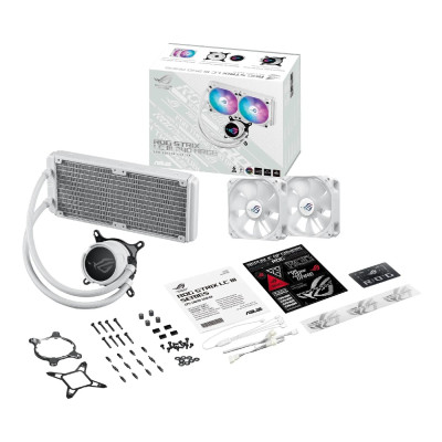 Система водяного охолодження Asus ROG Strix LC III 240 ARGB WHT (90RC00S2-M0UAY0) Система водяного охолодження Asus ROG Strix LC III 240 ARGB WHT (90RC00S2-M0UAY0)