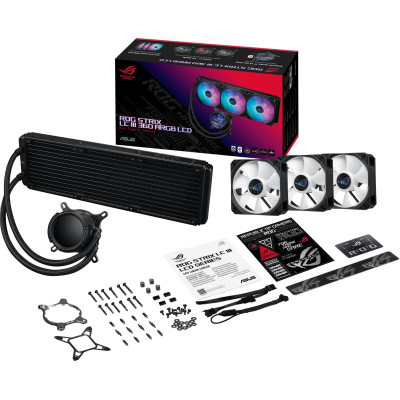 Система водяного охолодження Asus ROG Strix LC III 360 ARGB LCD (90RC00W1-M0UAY0) Система водяного охолодження Asus ROG Strix LC III 360 ARGB LCD (90RC00W1-M0UAY0)