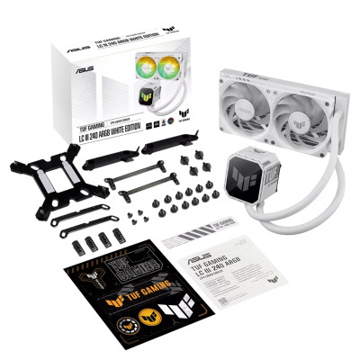 Система водяного охолодження Asus TUF Gaming LC III 240 ARGB White (90RC01J2-B0EAY0) Система водяного охолодження Asus TUF Gaming LC III 240 ARGB White (90RC01J2-B0EAY0)