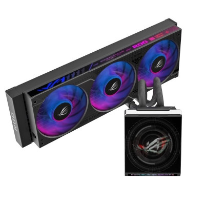 Система водяного охолодження Asus ROG Strix SLC IV 360 ARGB LCD Black (90RC01S1-B0EAY0)