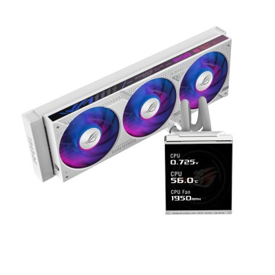Система водяного охолодження Asus ROG Strix SLC IV 360 ARGB LCD White (90RC01S2-B0EAY0) Система водяного охолодження Asus ROG Strix SLC IV 360 ARGB LCD White (90RC01S2-B0EAY0)