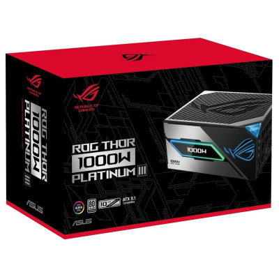 Блок живлення Asus ROG Thor 1000W Platinum III ROG Equalizer (90YE00V8-B0NA00) Блок живлення Asus ROG Thor 1000W Platinum III ROG Equalizer (90YE00V8-B0NA00)