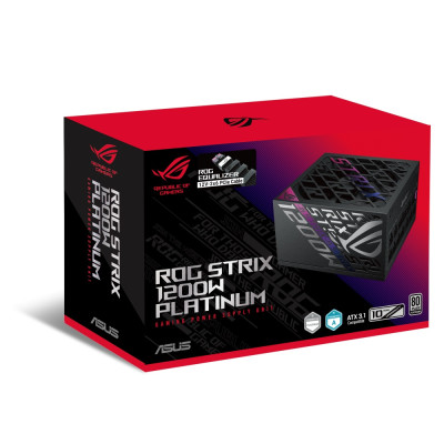 Блок живлення Asus ROG Strix 1200W Platinum ROG Equalizer (90YE00W6-B0NA00) Блок живлення Asus ROG Strix 1200W Platinum ROG Equalizer (90YE00W6-B0NA00)