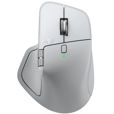 Миша Bluetooth Logitech MX Master 4 for Mac White Silver (910-007576) Миша Bluetooth Logitech MX Master 4 for Mac White Silver (910-007576)