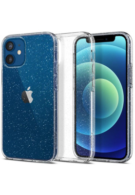 Чохол-накладка Spigen Liquid Crystal Glitter для Apple iPhone 12 Mini Crystal Quartz (ACS01741)