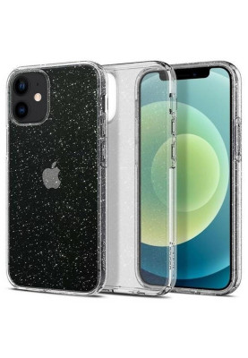 Чохол-накладка Spigen Liquid Crystal Glitter для Apple iPhone 12 Mini Crystal Quartz (ACS01741)