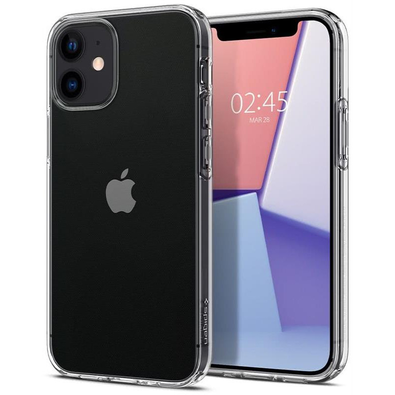 Чохол-накладка Spigen Liquid Crystal для Apple iPhone 12 Mini Crystal Clear (ACS01740)