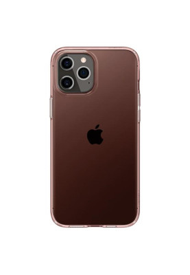Чохол-накладка Spigen Crystal Flex для Apple iPhone 12/12 Pro Rose Crystal (ACS01518)