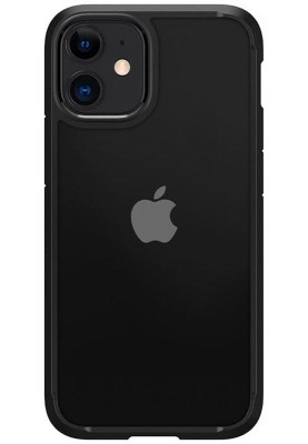 Чохол-накладка Spigen Crystal Hybrid для Apple iPhone 12 Mini Matte Black (ACS01543)