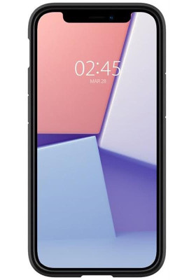 Чохол-накладка Spigen Crystal Hybrid для Apple iPhone 12 Mini Matte Black (ACS01543)