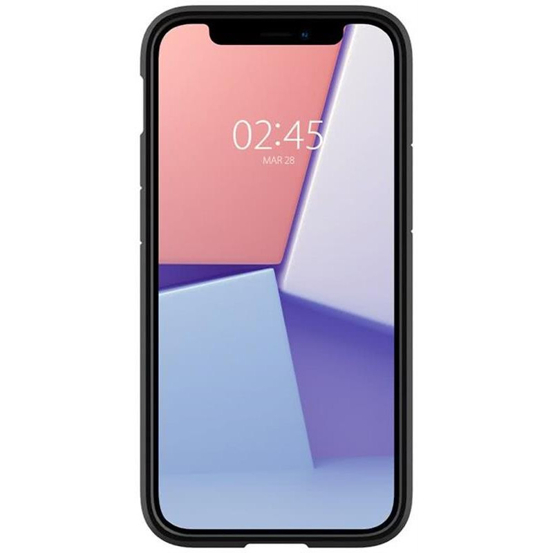 Чохол-накладка Spigen Crystal Hybrid для Apple iPhone 12 Mini Matte Black (ACS01543)
