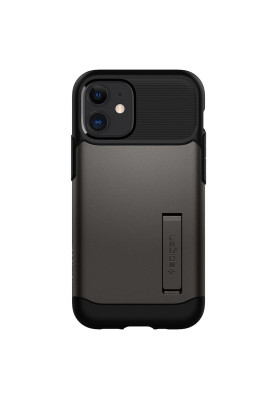 Чохол-накладка Spigen Slim Armor для Apple iPhone 12 Mini Gunmetal (ACS01546)