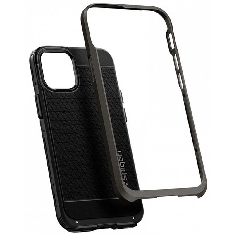 Чохол-накладка Spigen Neo Hybrid для Apple iPhone 12 Mini Gunmetal (ACS01754)