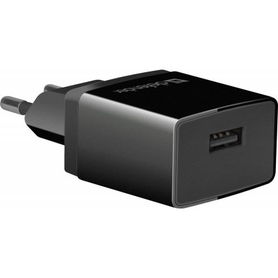 Мережевий зарядний пристрій Defender UPA-21 (1xUSB 2.1A)  Black (83577)