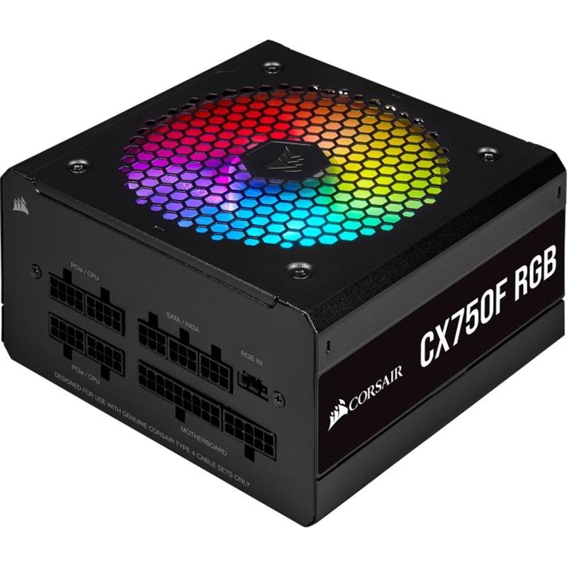 Блок питания Corsair CX750F RGB (CP-9020218-EU) 750W