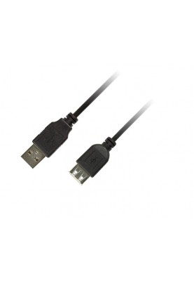 Кабель Piko USB - USB V 2.0 (M/F), 1.8 м, Black (1283126474125)