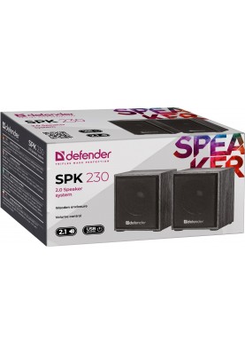 Акустична система Defender SPK 230 Black (65223)