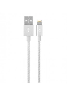 Кабель Ttec USB - Lightning (M/M), AlumiCable, 1.2 м, Silver (2DKM02G)