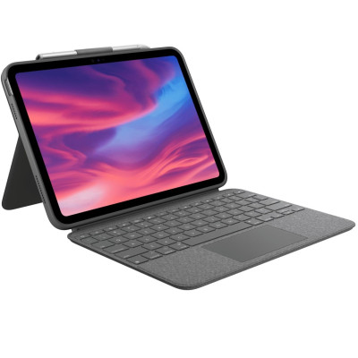 Чохол-клавiатура Logitech Combo Touch для Apple iPad 10.9 Gen 10 Oxford Grey (920-011382)