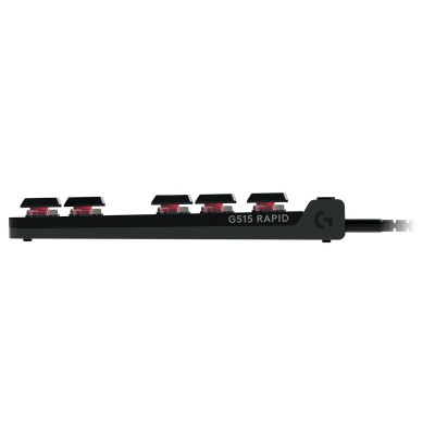 Клавiатура бездротова Logitech G515 Rapid TKL Black (920-013861)