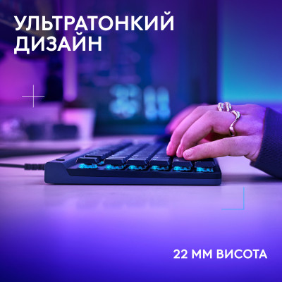 Клавiатура Logitech G515 TKL Black Tactile (920-014133) Клавiатура Logitech G515 TKL Black Tactile (920-014133)
