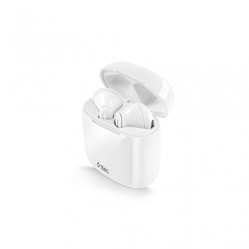 Bluetooth-гарнітура Ttec AirBeat LiteTrue Wireless Headsets White (2KM129B)