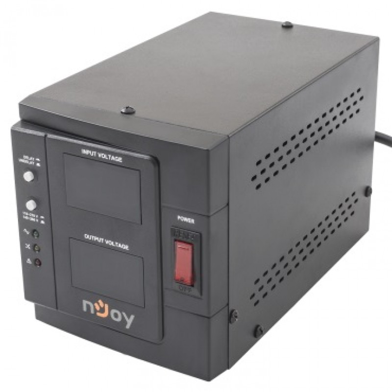 Стабілізатор NJOY Akin 1000 (PWAV-10001AK-AZ01B) AVR, 1 розетка