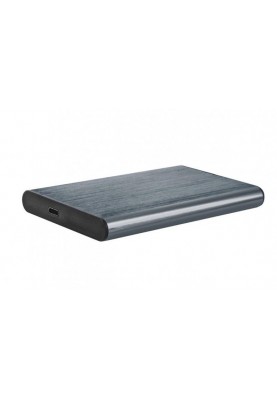 Зовнішня кишеня Gembird SATA HDD 2.5", USB 3.1, алюміній, Grey (EE2-U3S-6-GR)