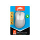 Мишка бездротова Canyon CNE-CMSW11PW Pearl White/Grey USB