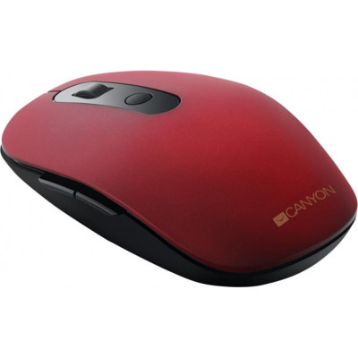 Миша Bluetooth+Wireless Canyon CNS-CMSW09R Red USB