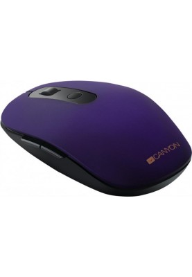 Миша Bluetooth+Wireless Canyon CNS-CMSW09V Violet USB